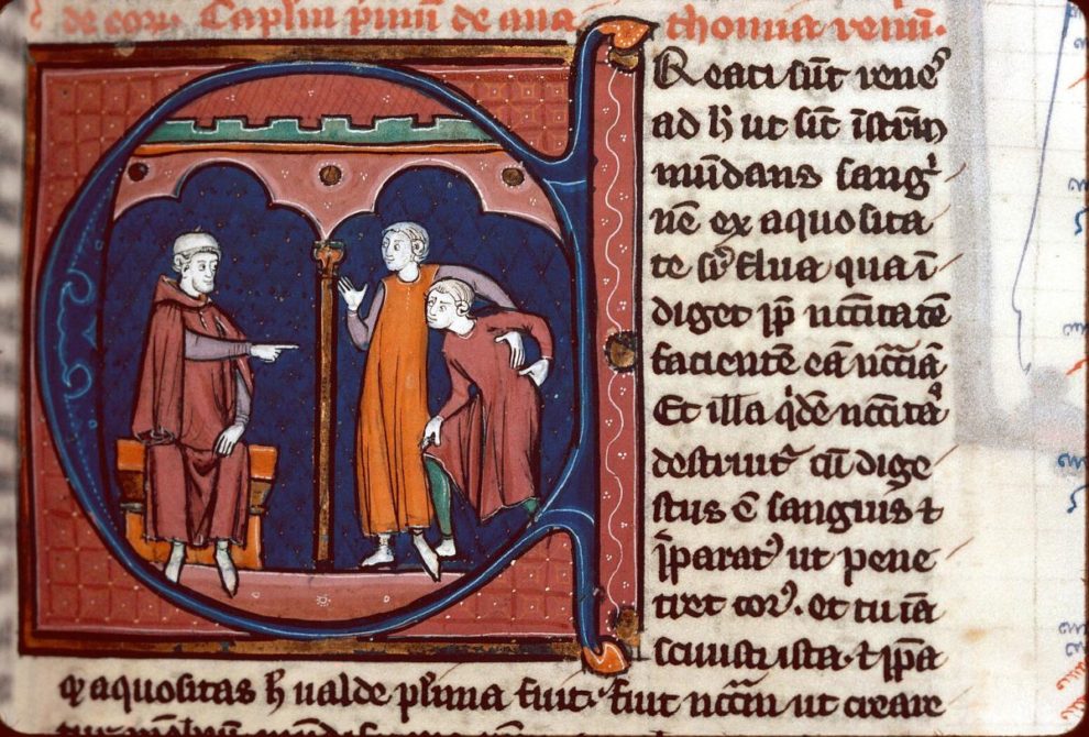 Avicenna Canon Medicinae. Paris 13th Century. 22 1200x812