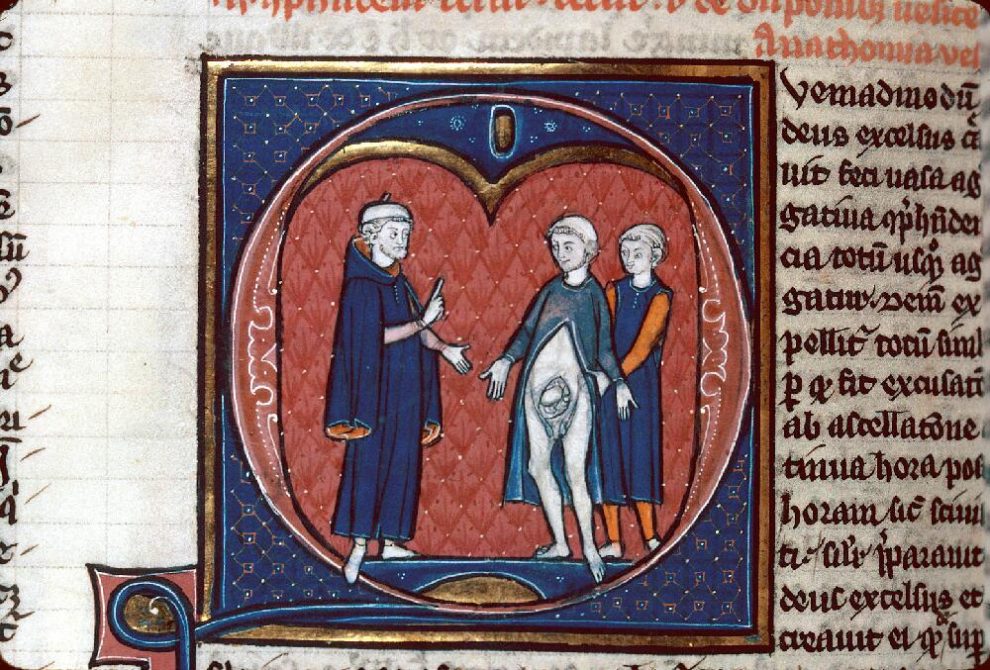 Avicenna Canon Medicinae. Paris 13th Century. 23