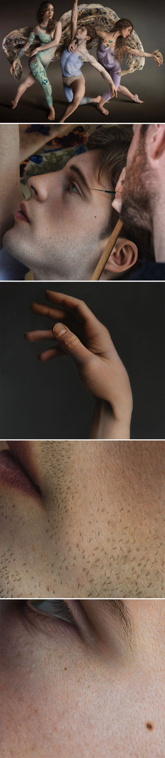 Marco Grassi's amazing realistic paintings, a fusion of surrealism and surrealism revealed New Pics 6613b1b91f53e 880