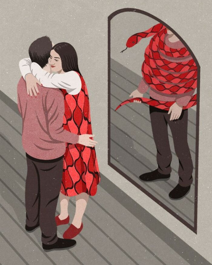 Unveiling Societys Reflections Exploring The Thought Provoking Art Of John Holcroft New Pics 660eb2c6d9b40 700