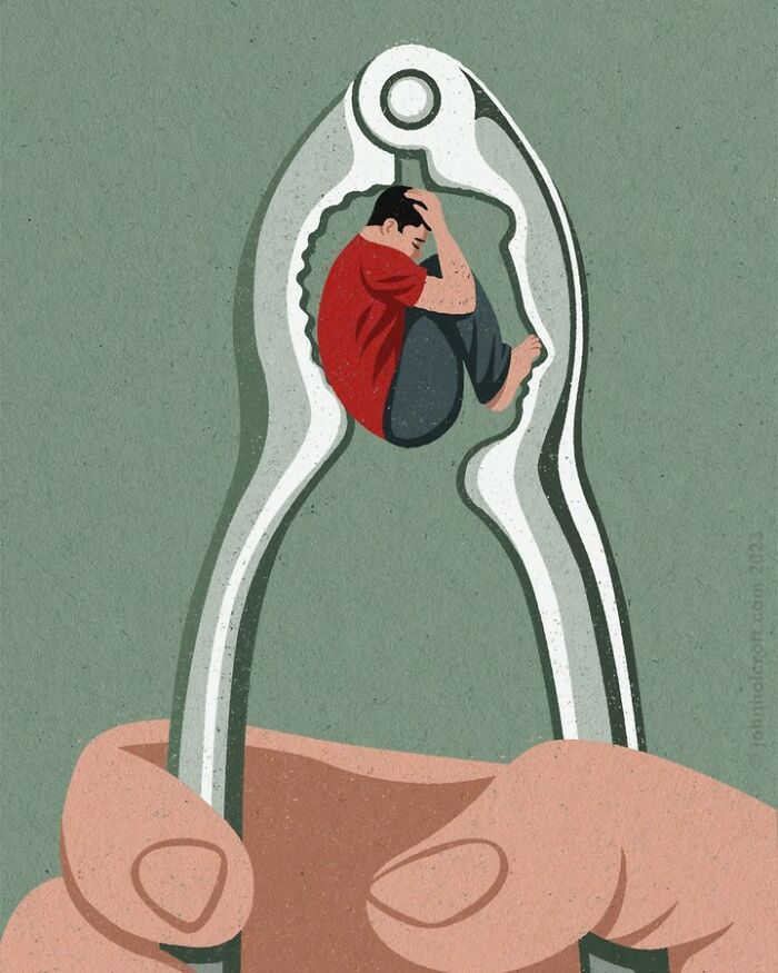 Unveiling Societys Reflections Exploring The Thought Provoking Art Of John Holcroft New Pics 660eb301c3efb 700