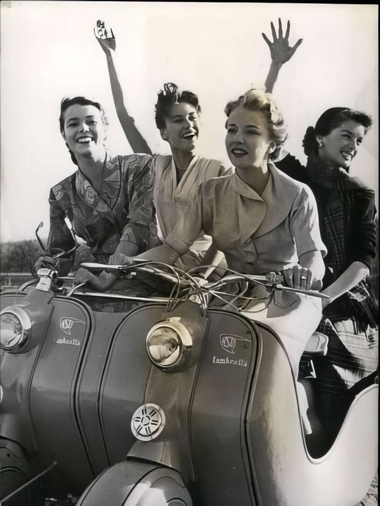 German Factory Introducing The ‘“double-lambretta”, 1953 » Design You 