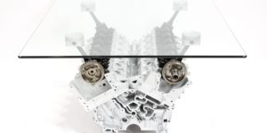 A Mercedes-Benz M275 V12 Coffee Table That Is Absolutely Incredible, for Real