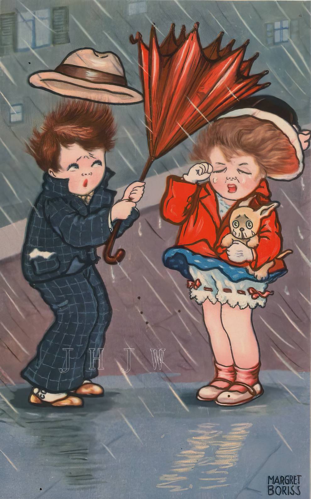 Children's postcard from the 1930s 17 