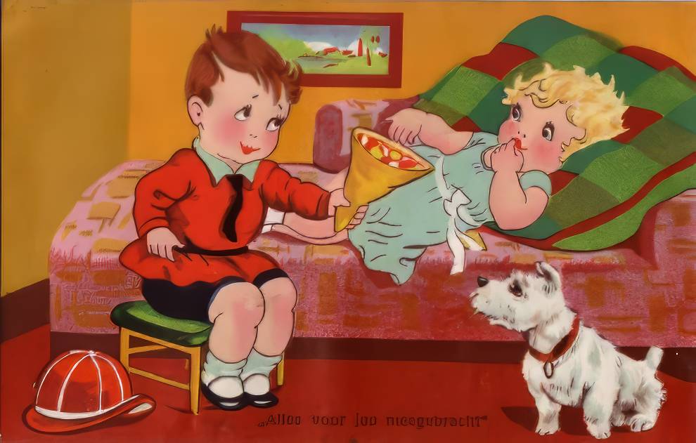 1930s children's postcard 2 