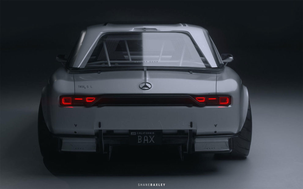 Car Mercedes Benz 280sl 05