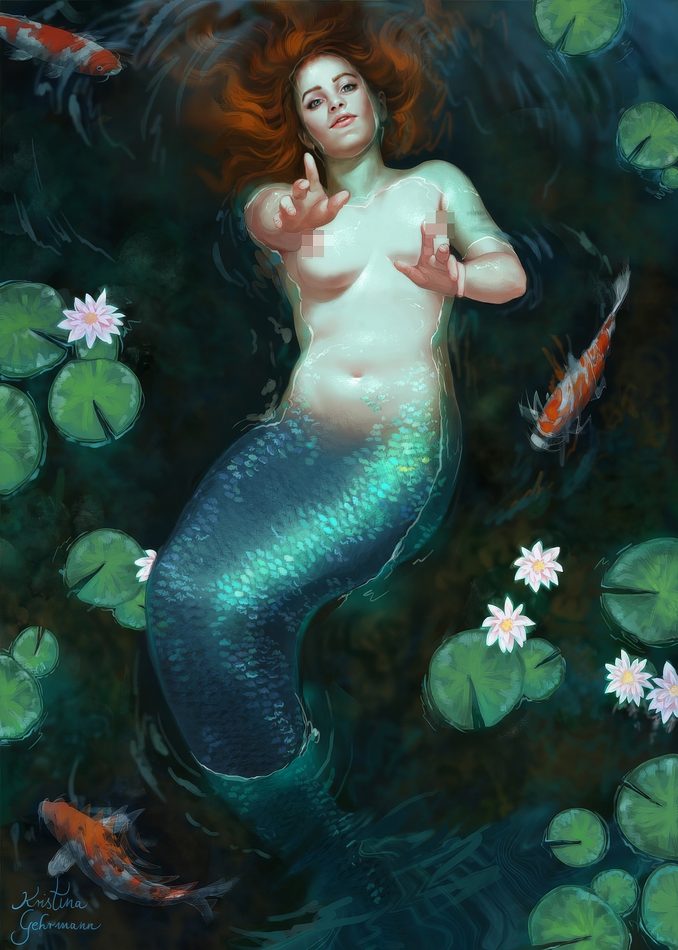 Kristina Gehrmann B6jj4xnbrmabuuhlekoij Mermaid1 Censored 