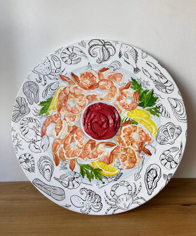 Hyper-Realistic Food Oil Paintings By Christina Kunanets » Design You ...