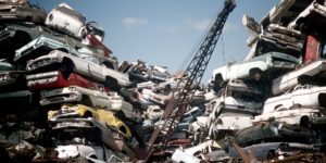 California Scrapyard 1970s 1 