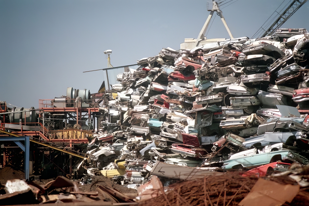 California Scrapyard 1970s 10 