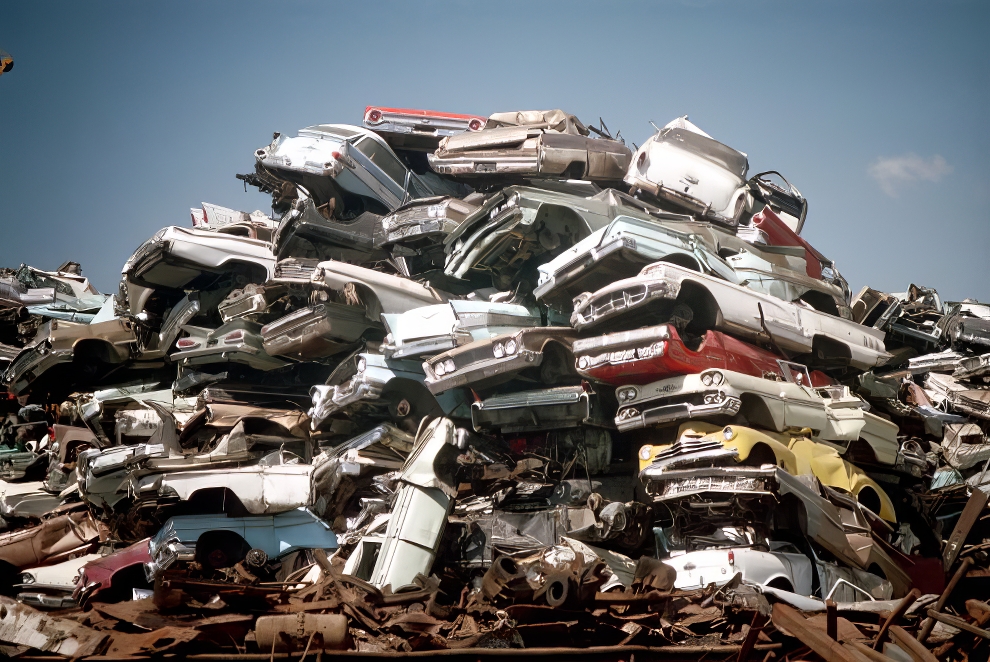 California Scrapyard 1970s 11 