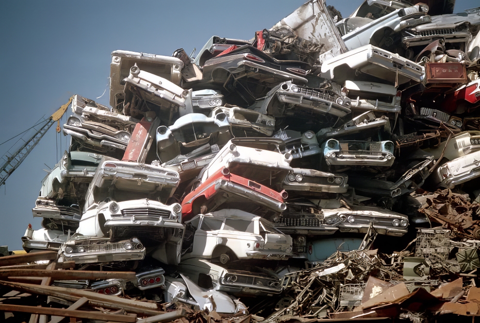 California Scrapyard 1970s 15 