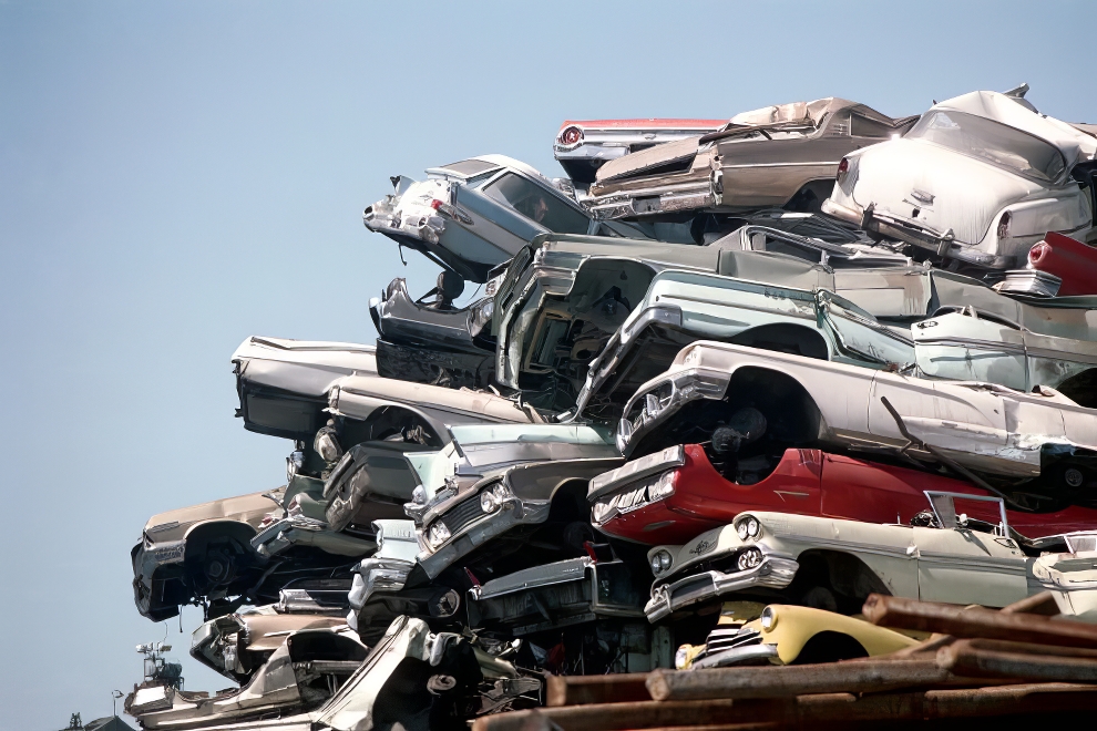 California Scrapyard 1970s 17 