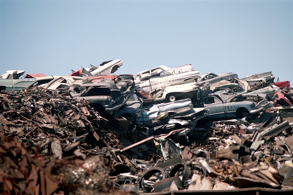 California Scrapyard 1970s 18 