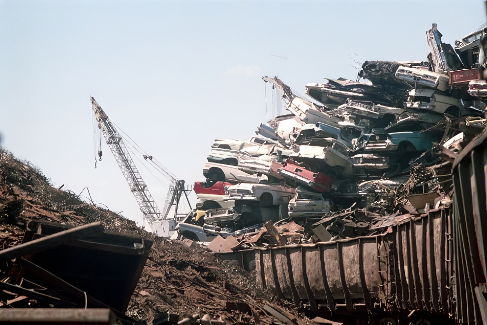 California Scrapyard 1970s 19 