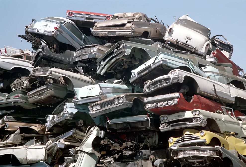 California Scrapyard 1970s 2 