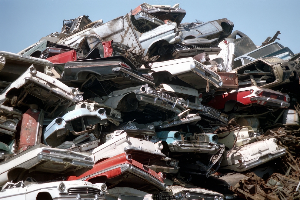 California Scrapyard 1970s 23 