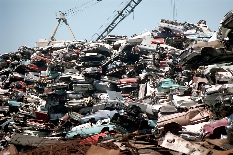 California Scrapyard 1970s 5 