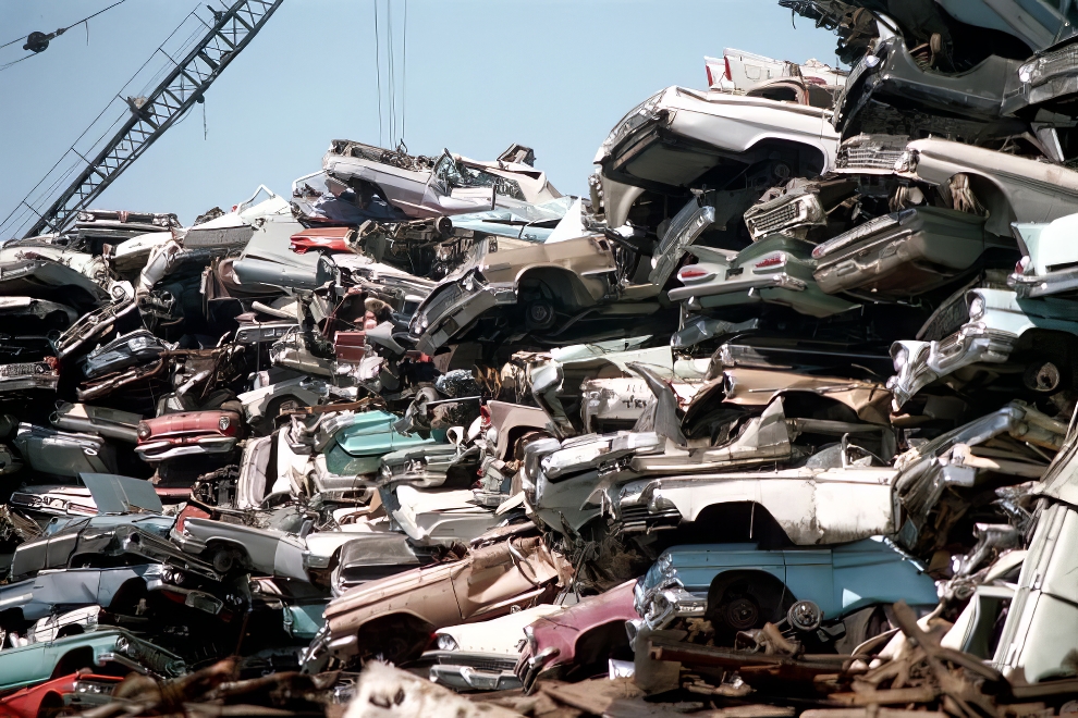 California Scrapyard 1970s 6 