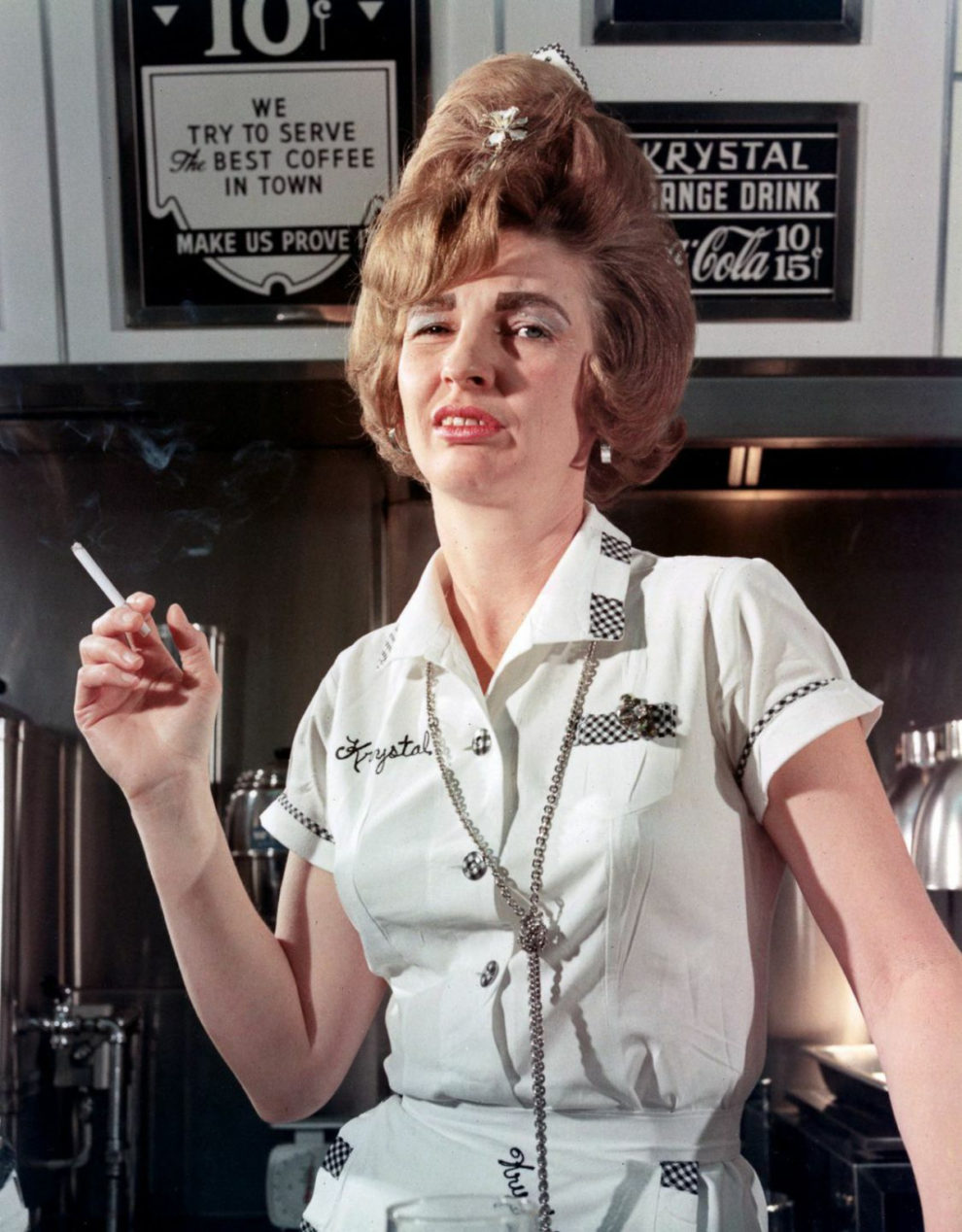 Krystal Employee 1960s 1