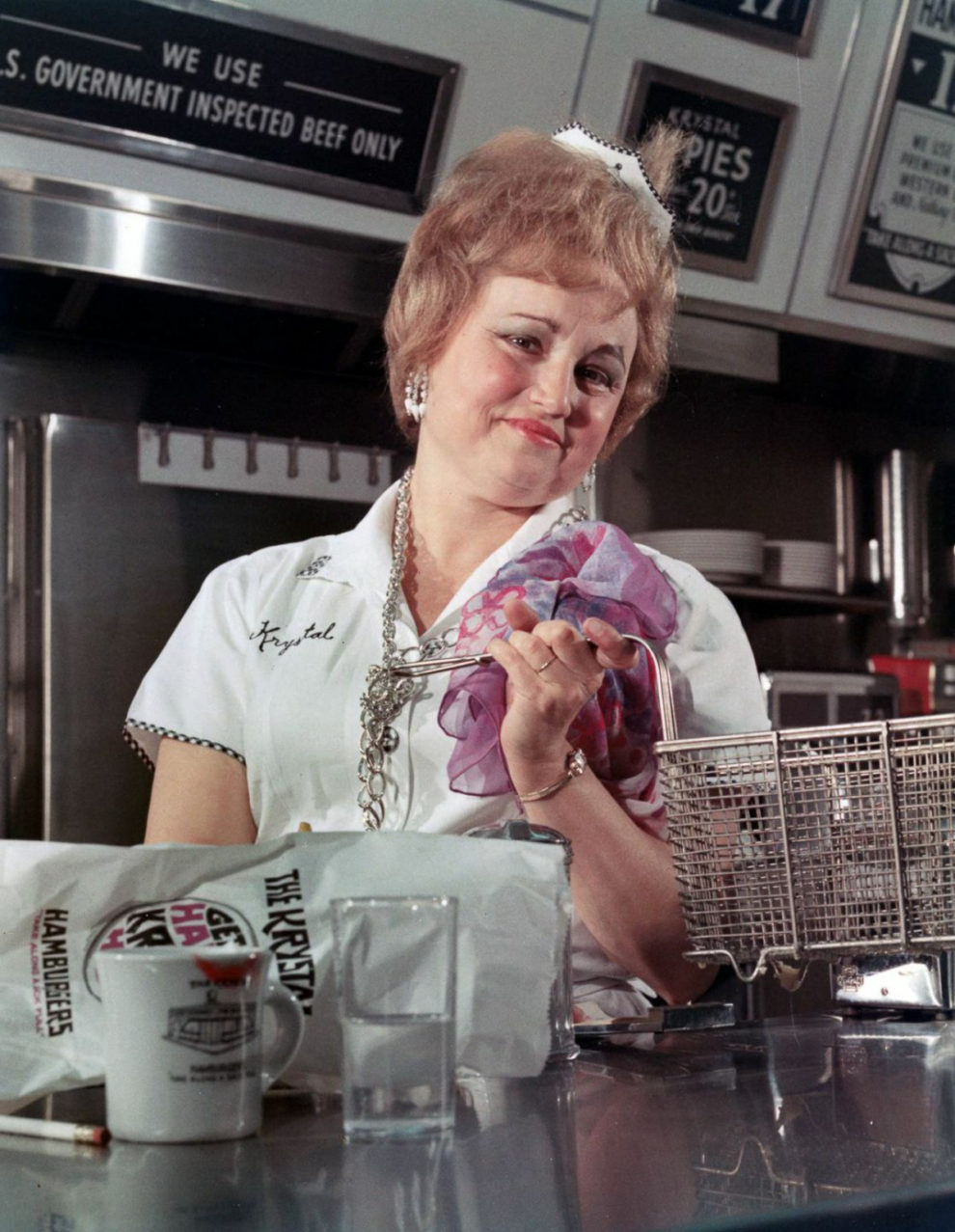 Krystal Employee 1960s 10