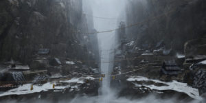 Arthur Yuan Rl Concept Environment Ukigumo Mountain Town
