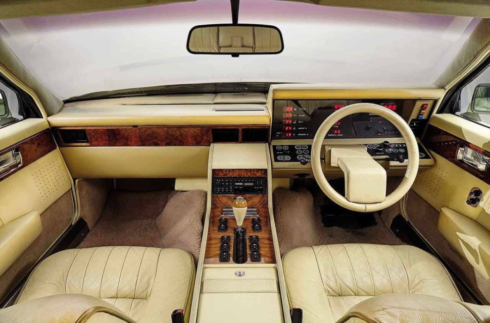 Aston Martin Lagonda Interior 1