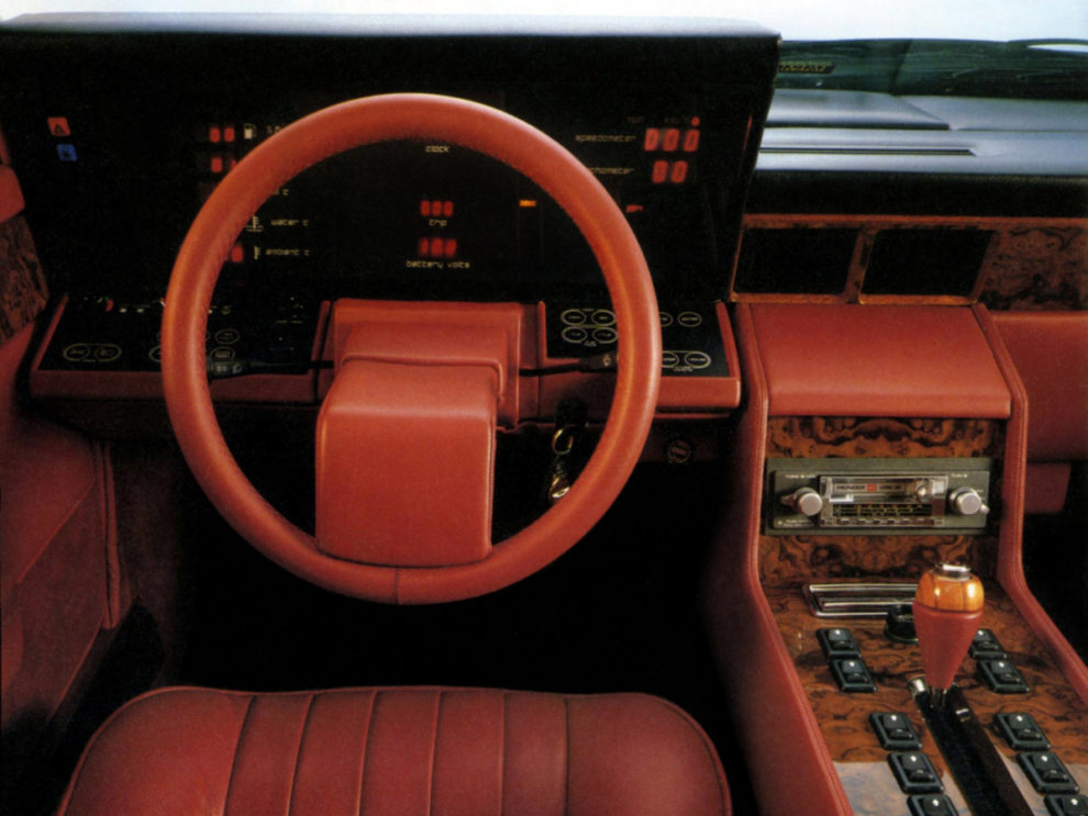 Aston Martin Lagonda Interior 3