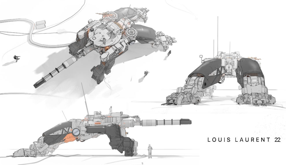 Louis Laurent Mecha Design