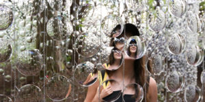 A Whisper in the Eye of the Storm: Artist Duo Creates An Immersive Optical Art Installation