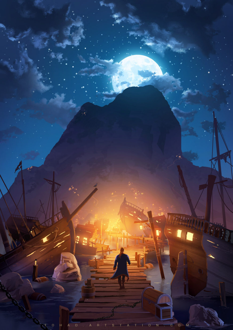 Sylvain Sarrailh Monkey Island Arstation