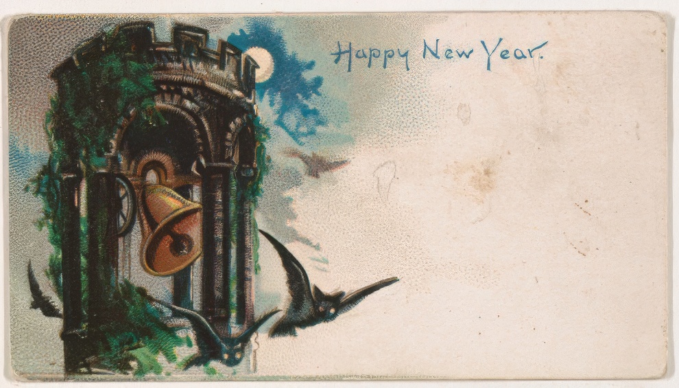 1890 New Year Card By Kinney Bros 26