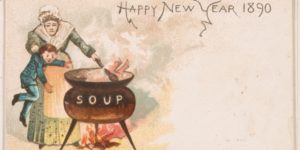 1890 New Year Card By Kinney Bros 3