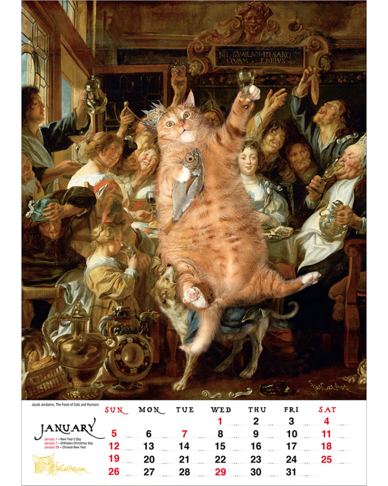 Svetlana Petrova Creates CatInfused Reproductions Of Famous Classical