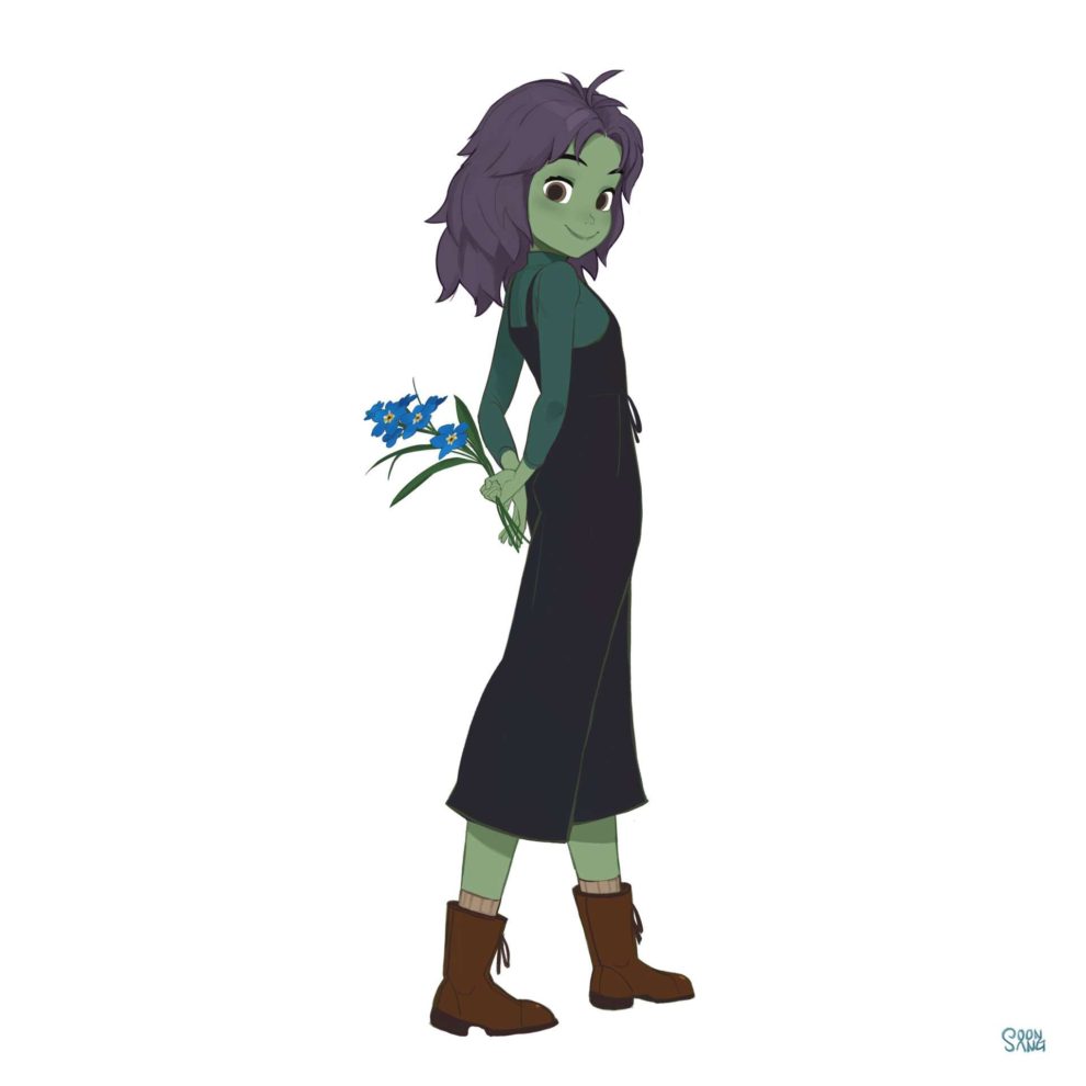 Hong Soonsang Elphaba Childhood