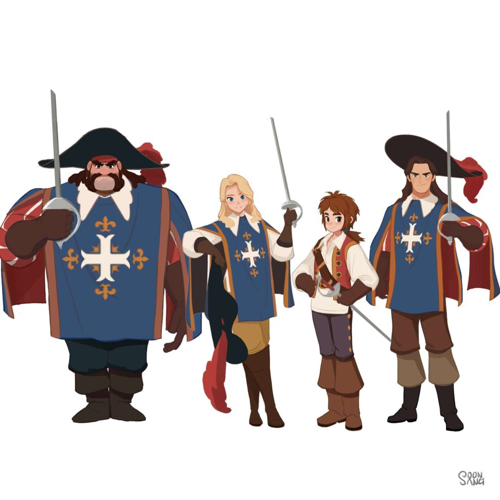 Hong Soonsang The Three Musketeers