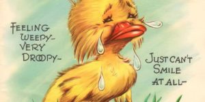 Cute Vintage Get-Well Cards in the Mid-20th Century