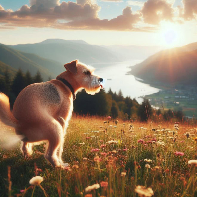 Dogs Pooping In Beautiful Places10