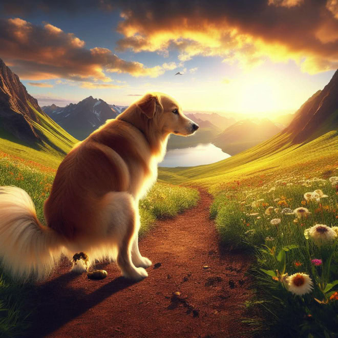 Dogs Pooping In Beautiful Places11