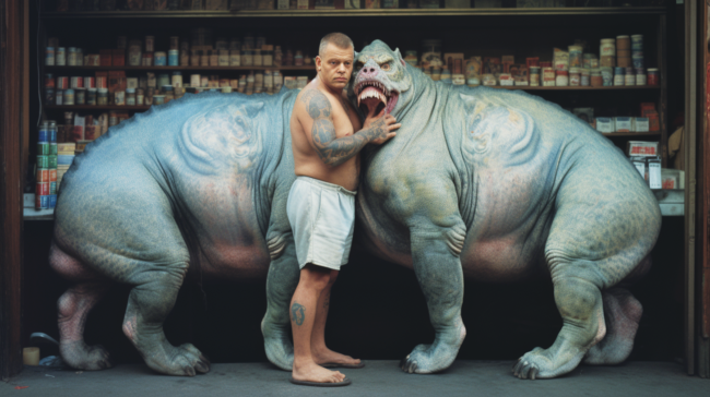 Guppythefish Francis Bacons Monstrous Man And Beast Inspired Be 78f03ec6 19f7 43d9 B390 De17f8eba40e