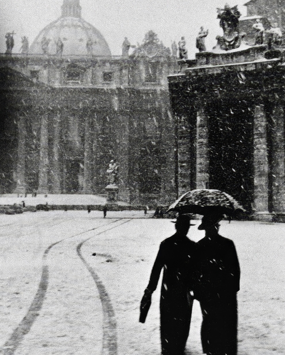 Snowfall In Rome 17