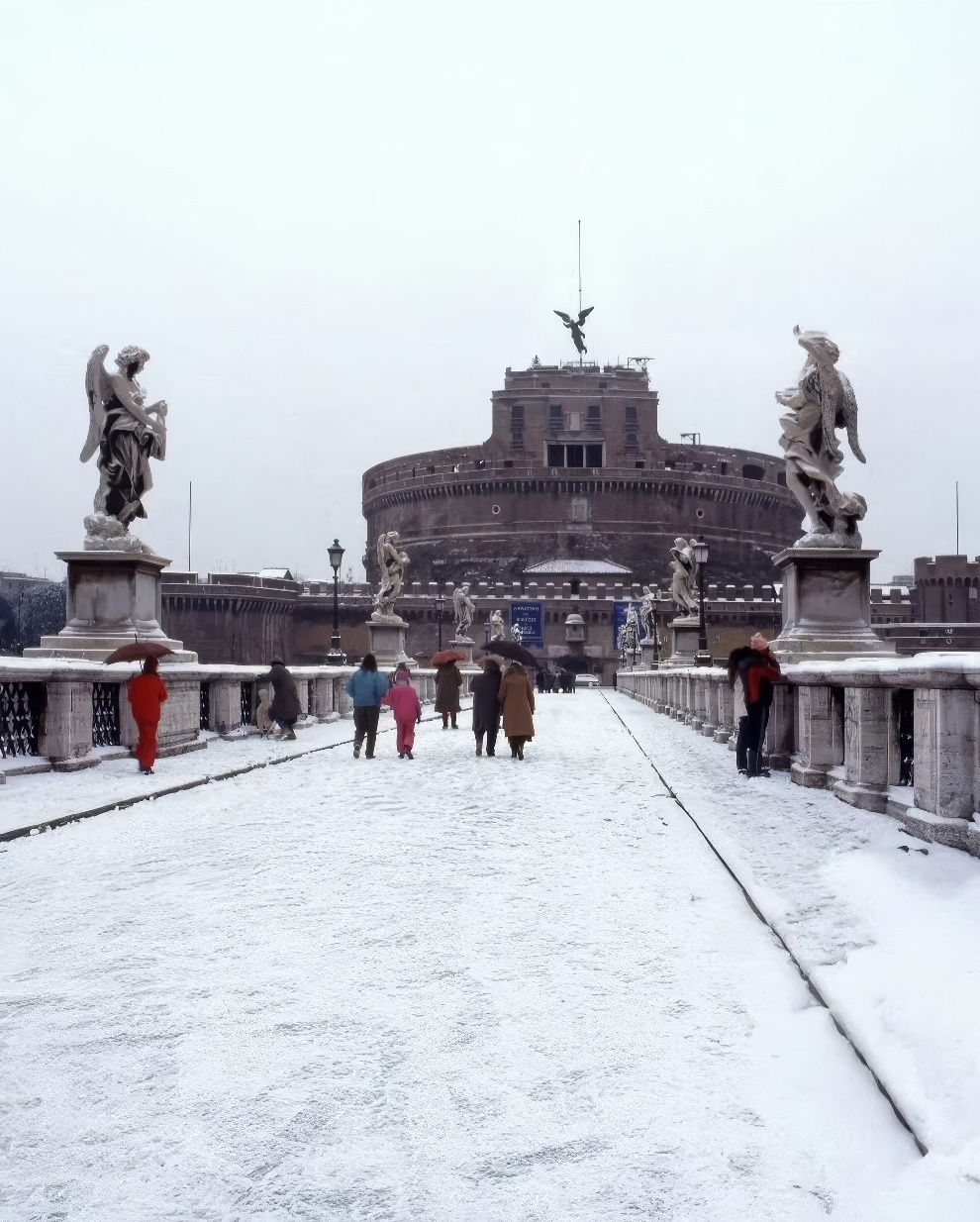 Snowfall In Rome 8