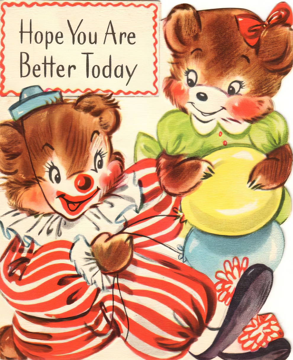 Vintage Get Well Cards 12