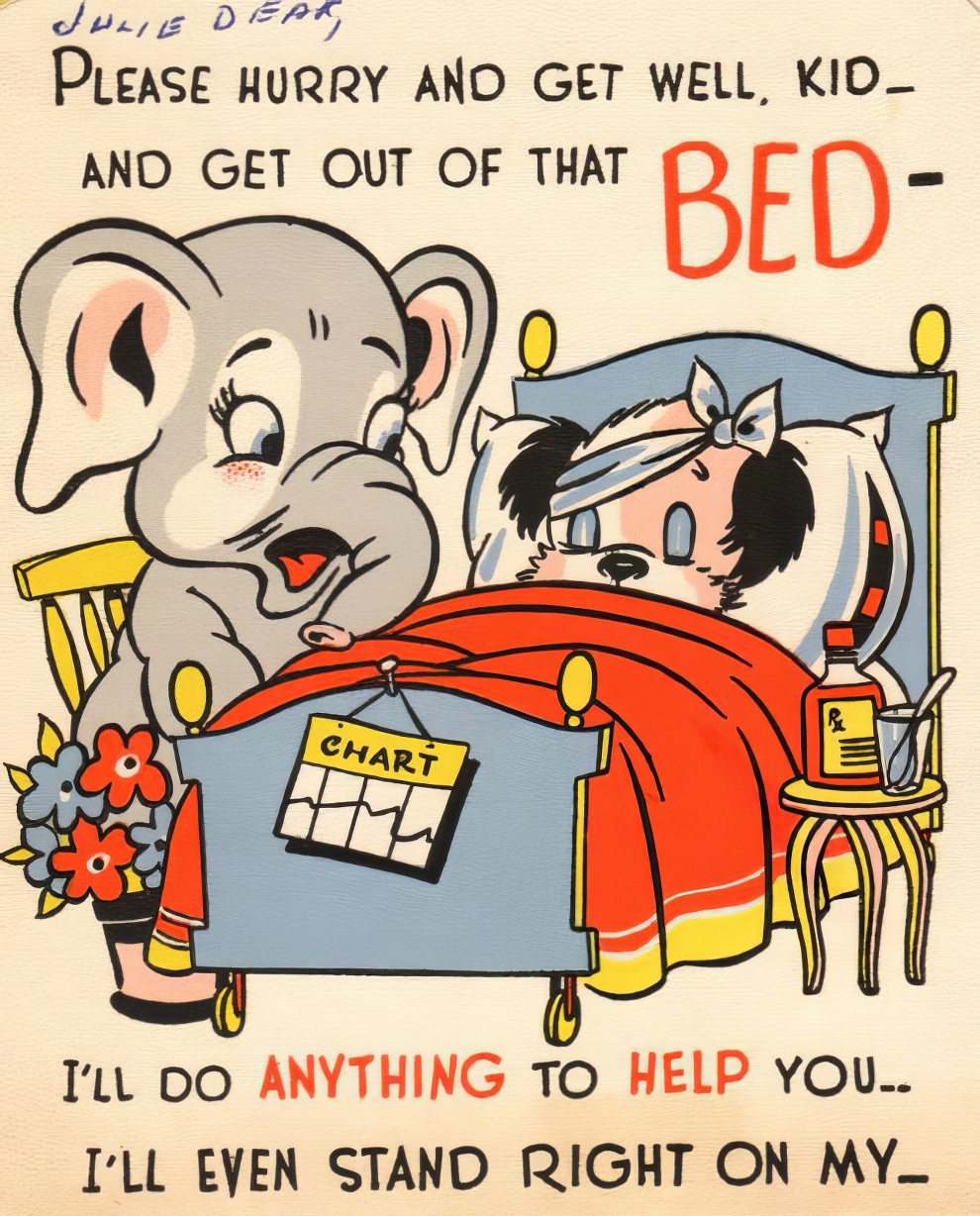 Vintage Get Well Cards 18