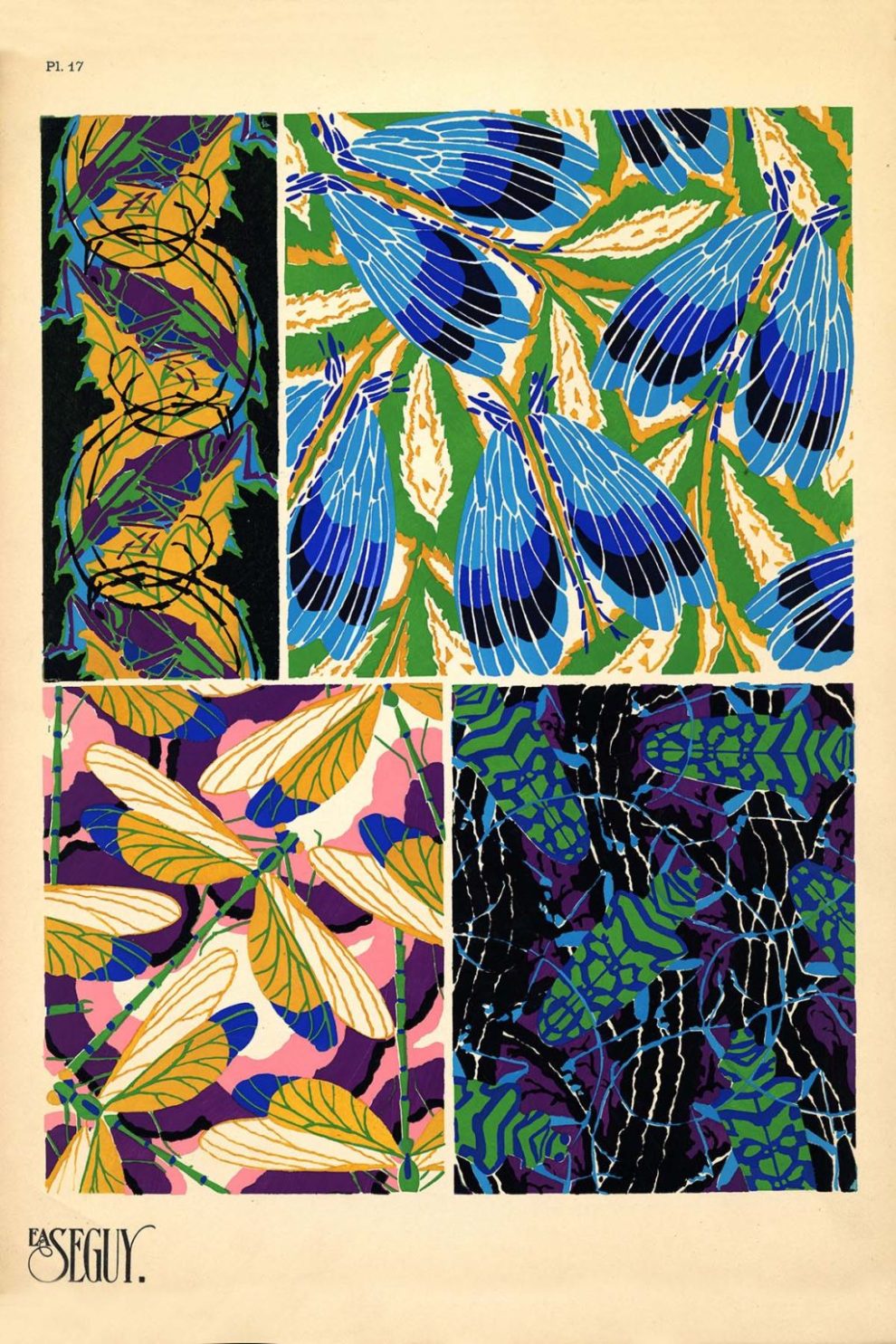 Emile Allain Seguys Insectes Plate 17 1024x1536