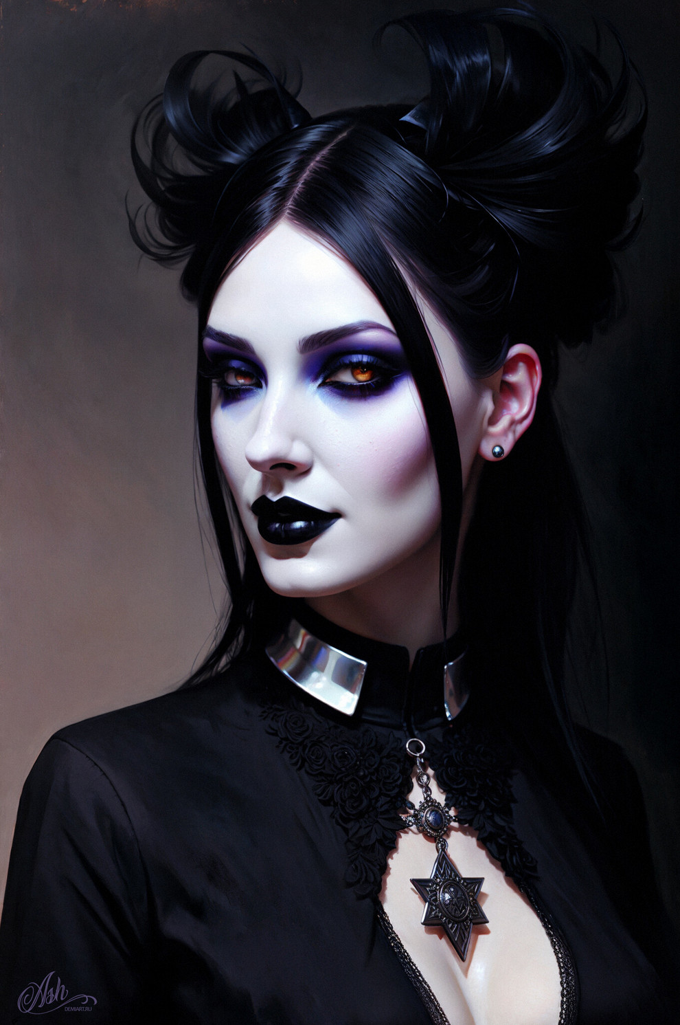 Demiurge Ash The Allure Of The Gothic Temptress