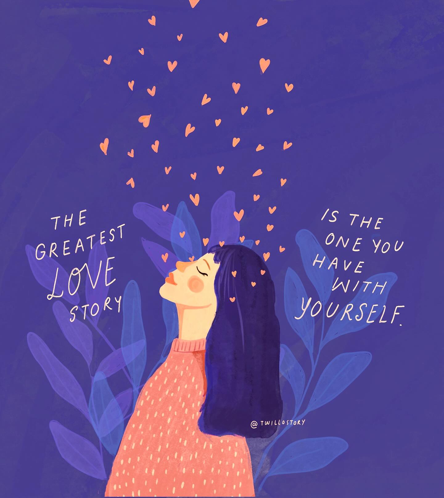 This Artist Creates Uplifting Illustrations For Mental Wellness And ...