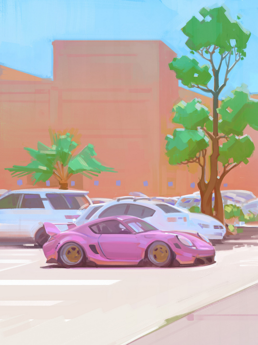 Igor Artyomenko Pink Car Copy