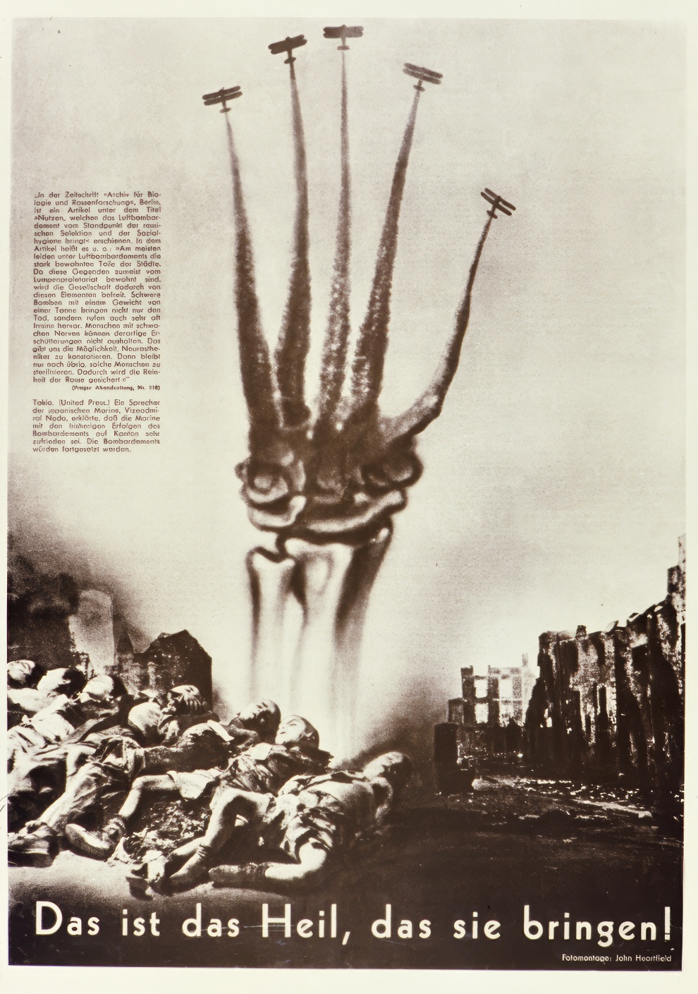 John Heartfield Photomontage 18