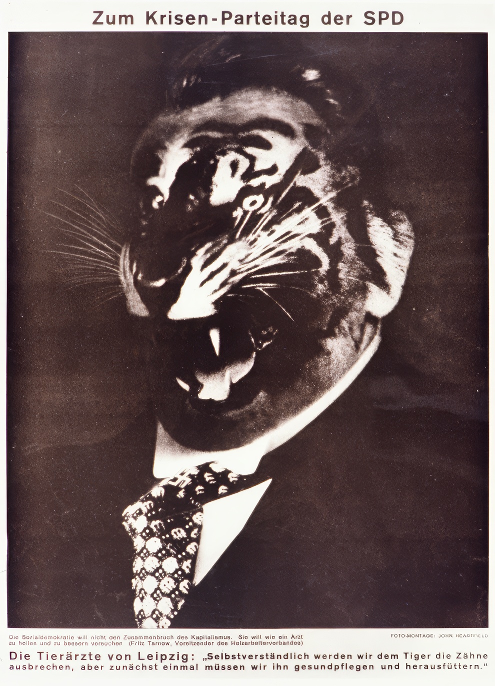 John Heartfield Photomontage 23